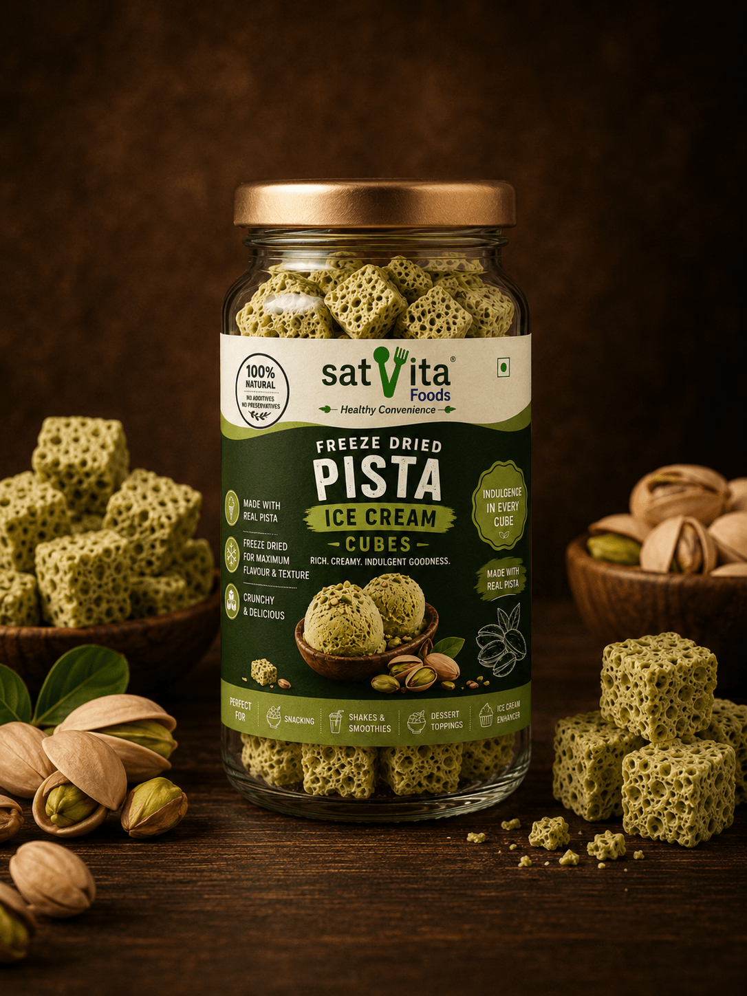 pista ice cream cubes